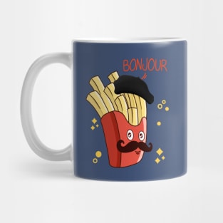 Bonjour French Fries Mug